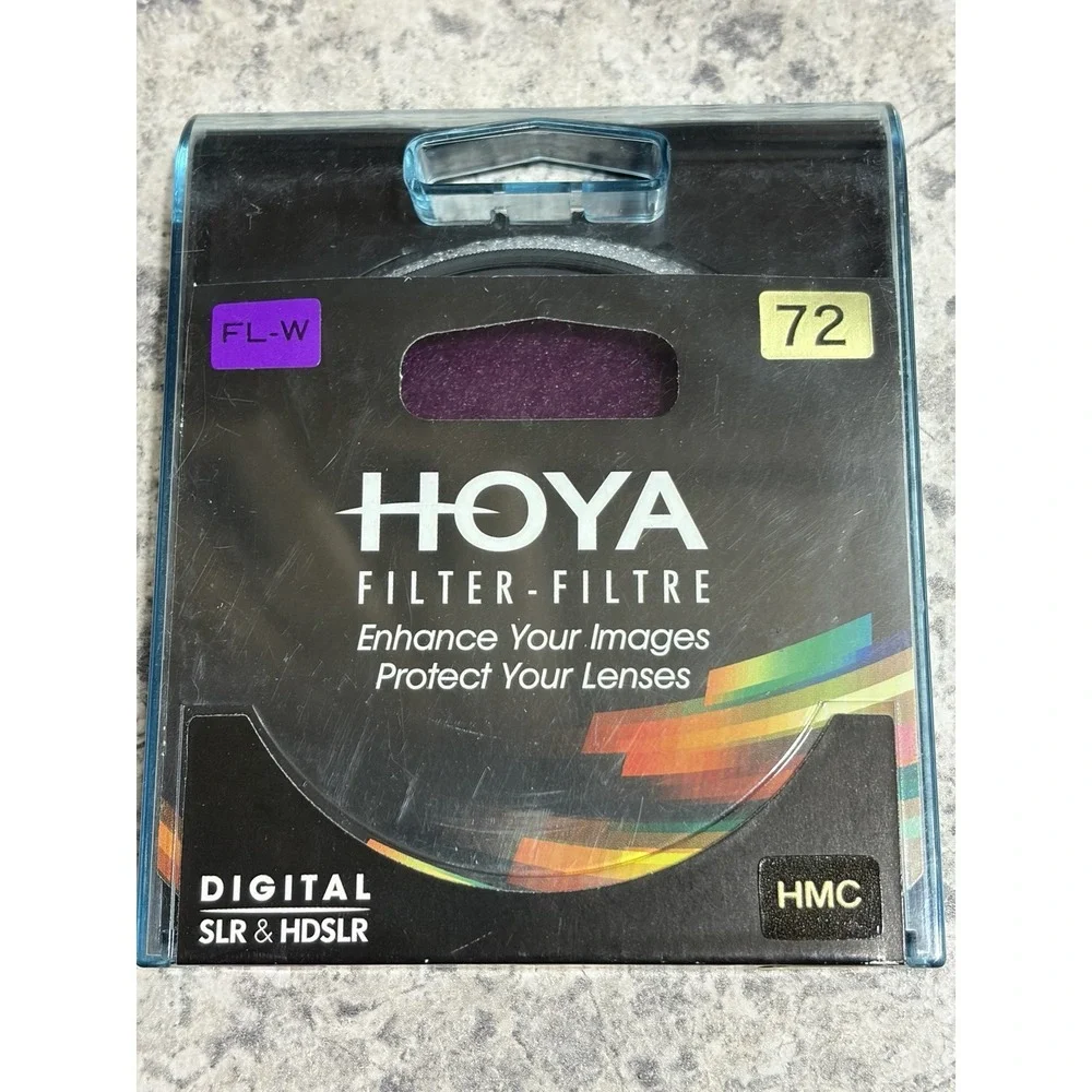 Genuine Hoya 72mm FL-W FLW FL W Fluorescent Glass Lens Filter Japan 72 mm